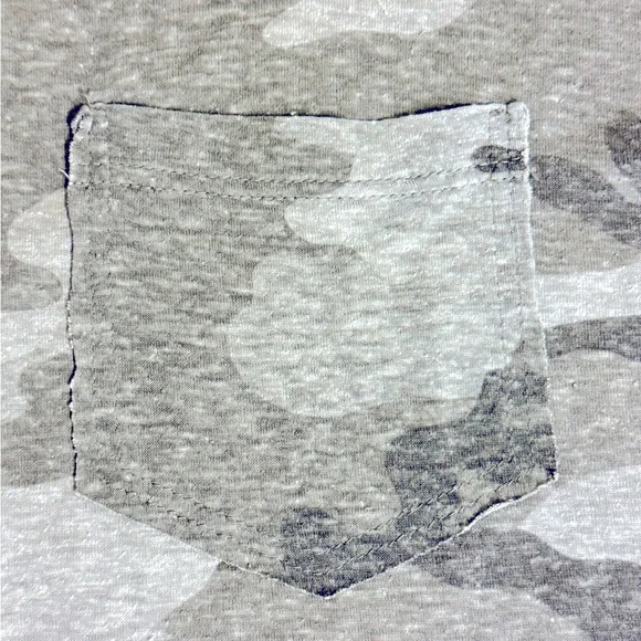 DOLCE & GABBANA GRAY CAMOUFLAGE T-SHIRT